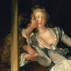 Design Toscano DA3102 27 Inch The Stolen Kiss C 1788 Canvas Replica Painting - Medium