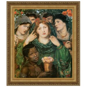 Design Toscano DA3171 15 3/4 Inch The Beloved The Bride 1866 Canvas Replica Painting - Small