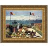 Design Toscano DA3794 47 1/4 Inch The Terrace at Sainte Adresse 1867 Canvas Replica Painting - Grande