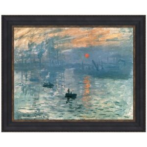 Design Toscano DA3852 26 3/4 Inch Impression Sunrise 1872 Canvas Replica Painting - Medium