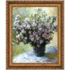 Design Toscano DA4031 13 Inch Vase of Flowers 1882 Canvas Replica Painting - Small