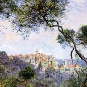 Design Toscano DA4101 17 1/4 Inch Bordighera Italy 1884 Canvas Replica Painting - Small