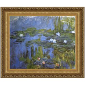 Design Toscano DA4204 45 1/4 Inch Water Lilies 1915 Canvas Replica Painting - Grande