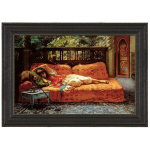 Design Toscano DA4232 27 1/2 Inch The Siesta Afternoon in Dreams 1878 Canvas Replica Painting - Medium