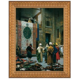 Design Toscano DA4283 31 Inch The Carpet Merchant 1887 Canvas Replica Painting - Large