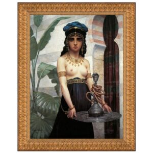 Design Toscano DA4372 23 Inch The Harem Servant Girl 1874 Canvas Replica Painting - Medium