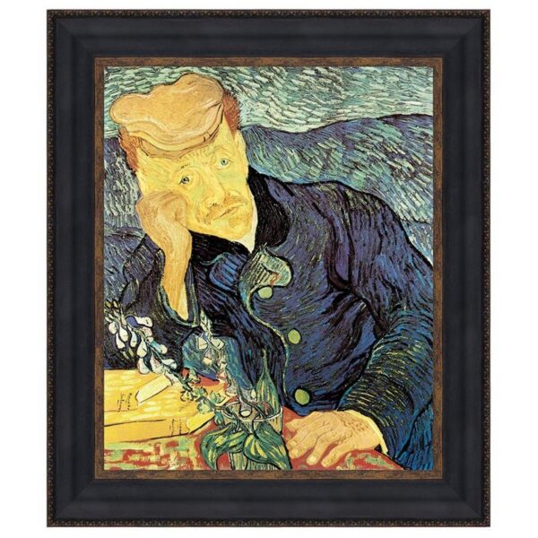 Design Toscano DA4574 42 3/4 Inch Portrait of Doctor Gachet 1890 Canvas Replica Painting - Grande