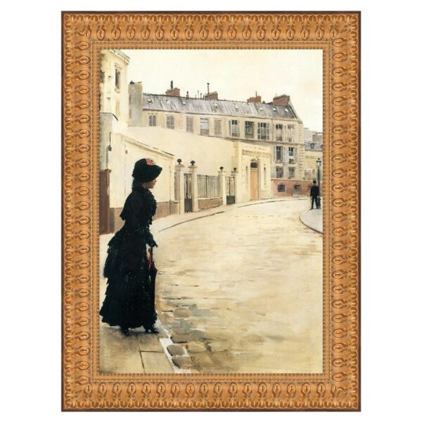 Design Toscano DA4663 24 1/2 Inch Waiting Paris Rue De Chateaubriand