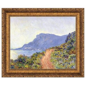 Design Toscano DA4763 41 Inch La Corniche at Monaco 1884 Canvas Replica Painting - Large