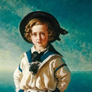 Design Toscano DA5123 35 Inch Albert Edward Prince of Wales 1846 Canvas Replica Painting - Large