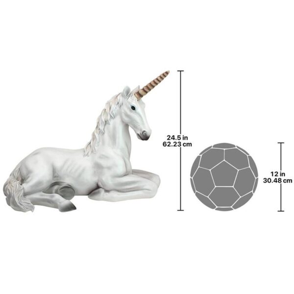 Design Toscano DB101 32 Inch Large Mystical Unicorn of Avalon Statue