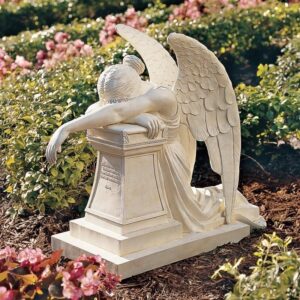 Design Toscano DB1111 12 Inch Estate Size Weeping Angel Monument