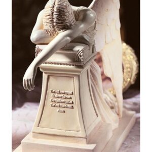 Design Toscano DB16 3 1/2 Inch Desktop Weeping Angel Monument