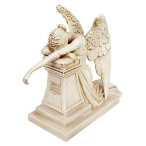 Design Toscano DB16 3 1/2 Inch Desktop Weeping Angel Monument