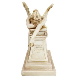 Design Toscano DB16 3 1/2 Inch Desktop Weeping Angel Monument