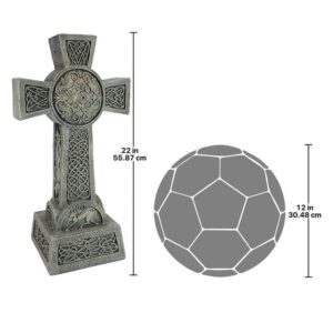 Design Toscano DB25692 11 Inch Donegal Celtic High Cross