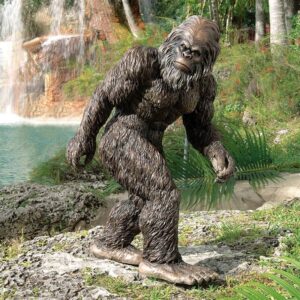 Design Toscano DB383049 19 1/2 Inch Bigfoot the Garden Yeti Statue, Large