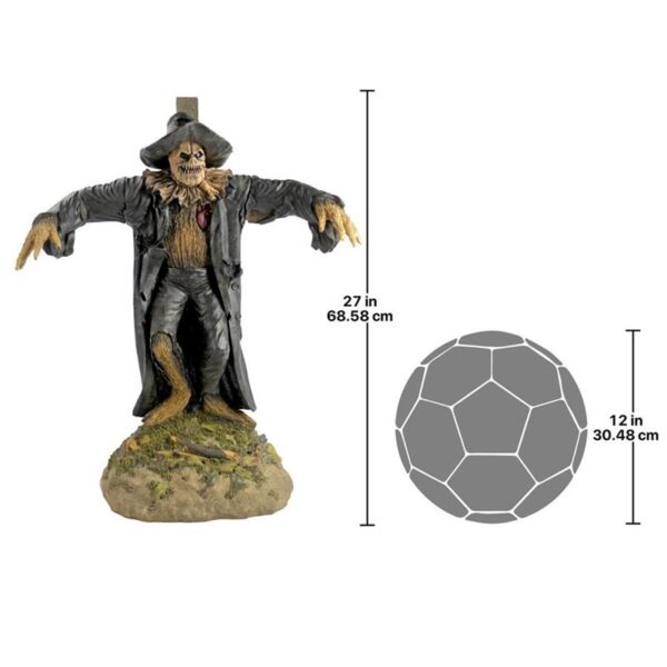 Design Toscano DB383088 20 1/2 Inch Harvest of Evil Scarecrow Statue