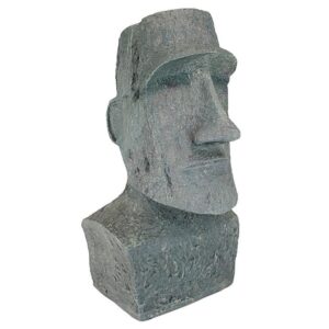 Design Toscano DB555 12 1/2 Inch Large Easter Island Moai Head