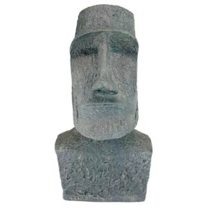 Design Toscano DB555 12 1/2 Inch Large Easter Island Moai Head