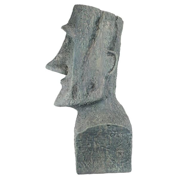 Design Toscano DB555 12 1/2 Inch Large Easter Island Moai Head