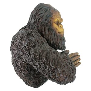 Design Toscano DB583078 15 Inch Bigfoot the Bashful Yeti Tree Sculpture