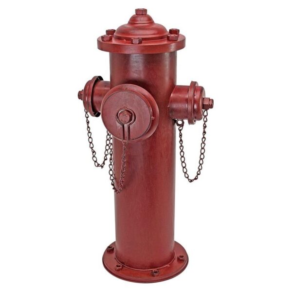 Design Toscano DC122012 11 1/2 Inch Metal Replica Fire Hydrant, Large