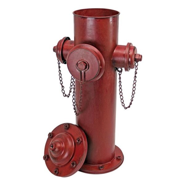 Design Toscano DC122012 11 1/2 Inch Metal Replica Fire Hydrant, Large