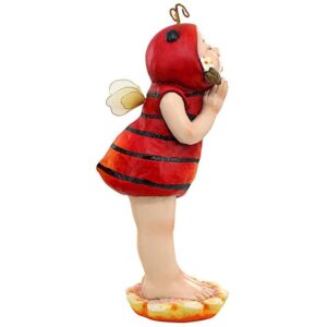 Design Toscano DS18041 10 Inch Sarah the Lady Bug Fairy Statue