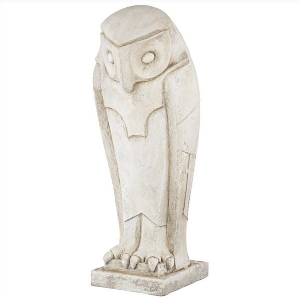 Design Toscano DS19080 12 Inch Polar Owl Sentinel Art Deco Statue