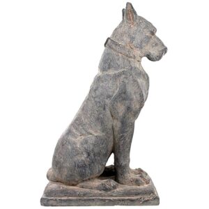 Design Toscano DS191373 12 1/2 Inch Great Dane Sentinal Statue