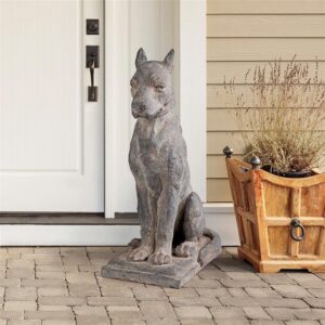 Design Toscano DS191373 12 1/2 Inch Great Dane Sentinal Statue