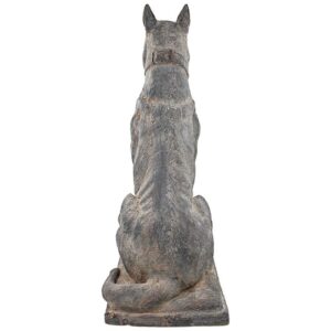 Design Toscano DS191373 12 1/2 Inch Great Dane Sentinal Statue