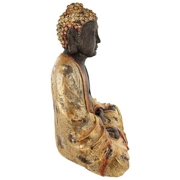 Design Toscano DS193293 24 Inch Large Golden Buddha Statue