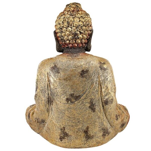 Design Toscano DS193293 24 Inch Large Golden Buddha Statue