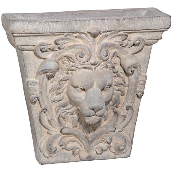 Design Toscano DS19353 23 Inch Lion Wall Pocket Sculpture