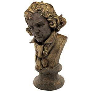 Design Toscano DS194443 14 Inch Beethoven Bust Statue