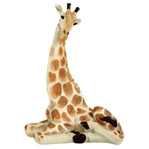 Design Toscano EU1015 15 1/2 Inch Zari the Resting Giraffe Statue