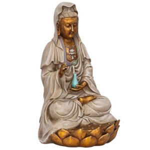 Design Toscano EU1017 7 1/2 Inch Goddess Guan Yin Statue