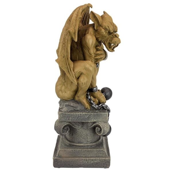 Design Toscano EU1026 7 Inch Ball and Chain Gargoyle Statue