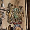 Design Toscano EU1030 30 1/2 Inch Heraldic Royal Lions Coat of Arms Plaque