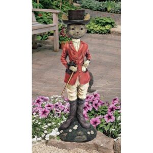 Design Toscano EU1047 8 1/2 Inch Tally-Ho Equestrian Fox Statue