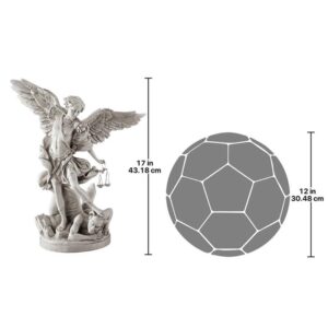 Design Toscano EU1850 Saint Michael 14 1/2 Inch Medium Archangel Michael