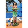 Design Toscano EU30977 11 1/2 Inch Hawaiian Hula Wahine Butler Table