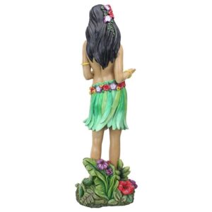 Design Toscano EU30977 11 1/2 Inch Hawaiian Hula Wahine Butler Table