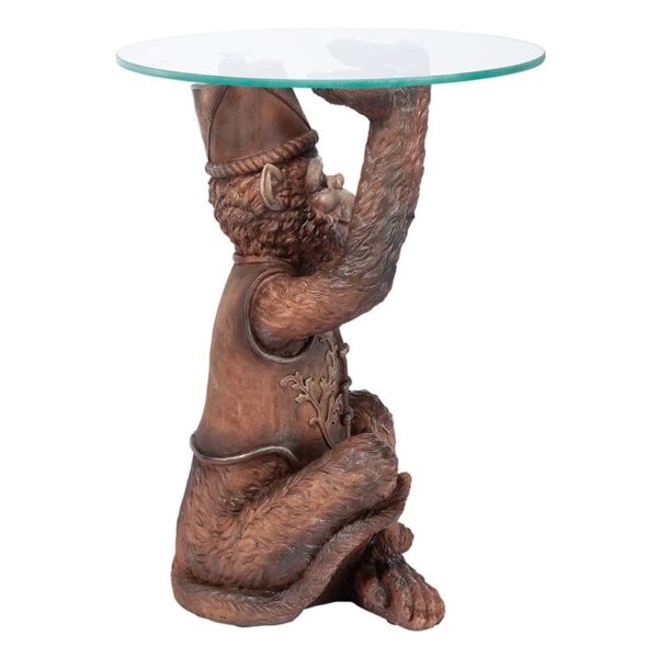 Design Toscano EU31691 16 Inch Moroccan Monkey Business Table