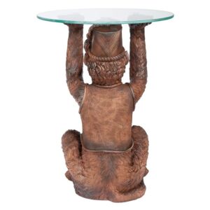 Design Toscano EU31691 16 Inch Moroccan Monkey Business Table