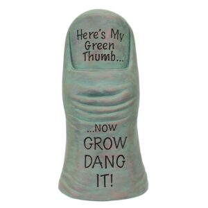 Design Toscano EU34828 6 Inch Horticulturists Green Thumb Statue