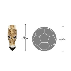 Design Toscano EU34910 5 Inch Jaguar Mask