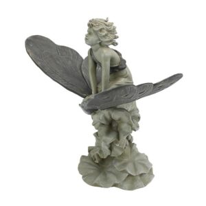 Design Toscano EU41630 22 Inch Fairys Wondrous Butterfly Ride Statue